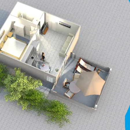 Villasanta De Luxe With Pool Apartment